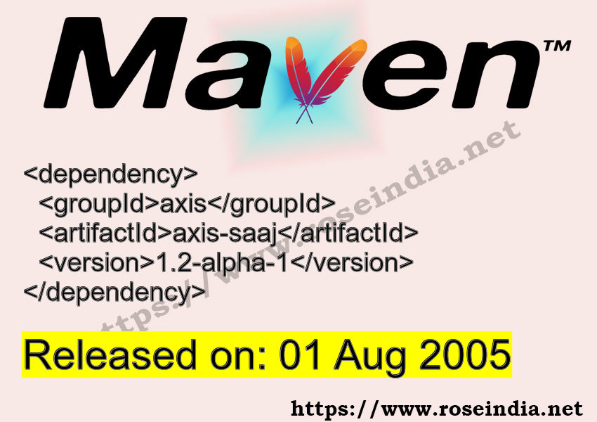 Maven Dependency release