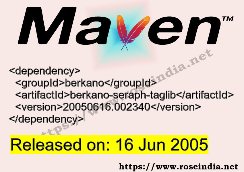 Maven Dependency release