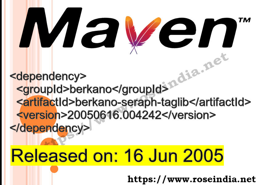 Maven Dependency release