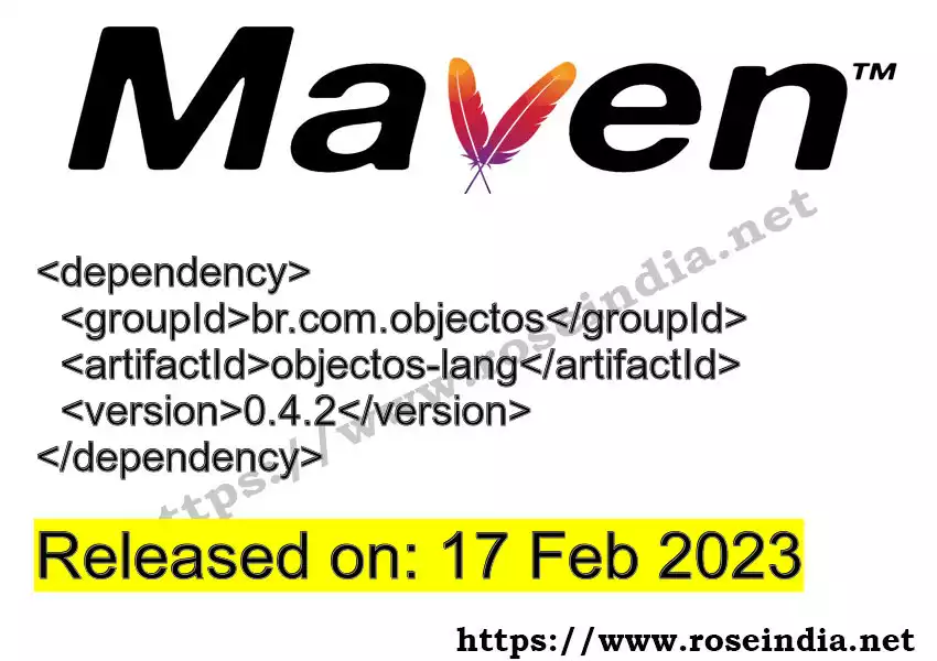 Maven dependency for GROUP_ID - ARTIFACT_ID version VERSION_ID is released. Learn to use ARTIFACT_ID version VERSION_ID in Maven based Java projects