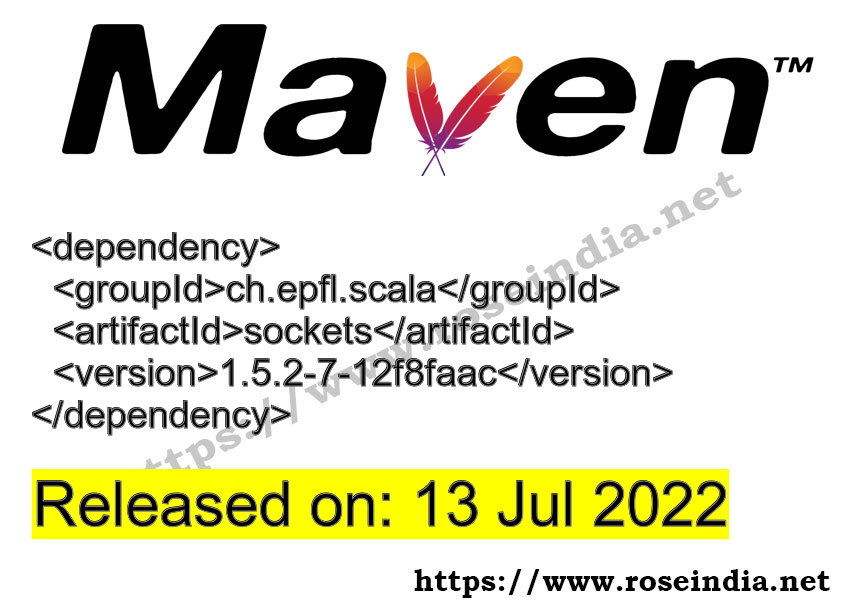 Maven Dependency release