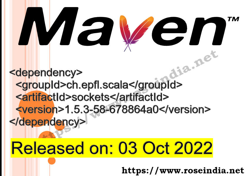 Maven Dependency release