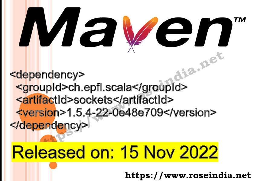 Maven Dependency release