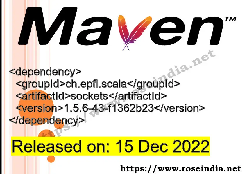 Maven Dependency release