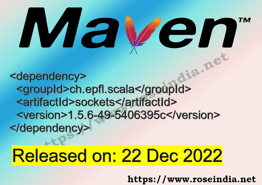 Maven Dependency release