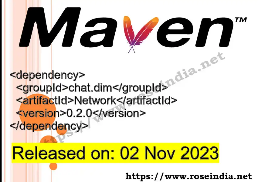 Maven dependency for GROUP_ID - ARTIFACT_ID version VERSION_ID is released. Learn to use ARTIFACT_ID version VERSION_ID in Maven based Java projects