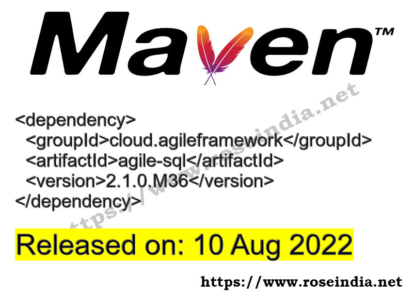 Maven Dependency release