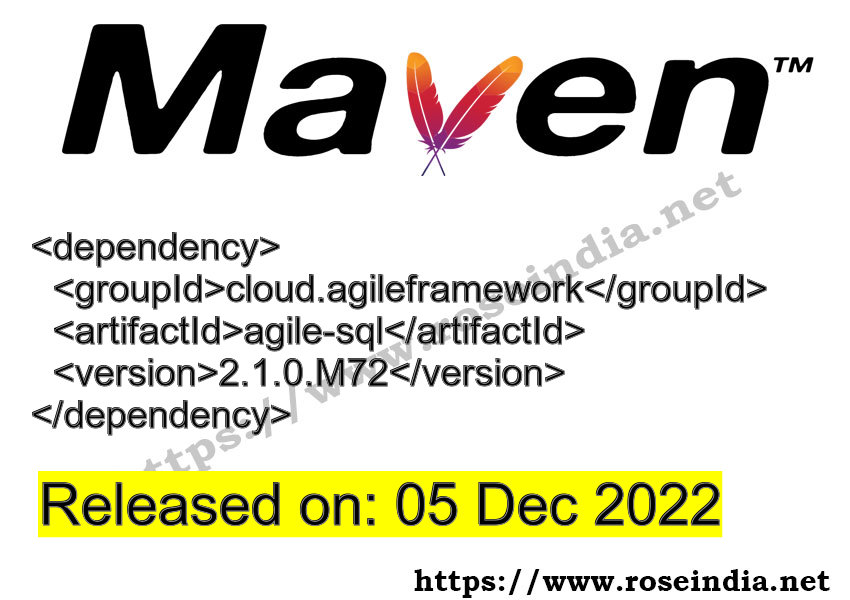 Maven Dependency release