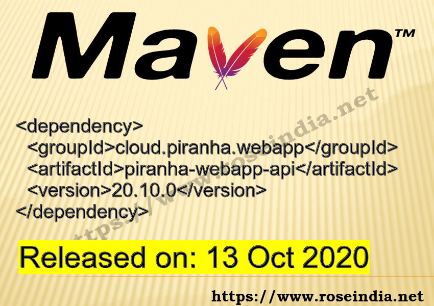 Maven Dependency release