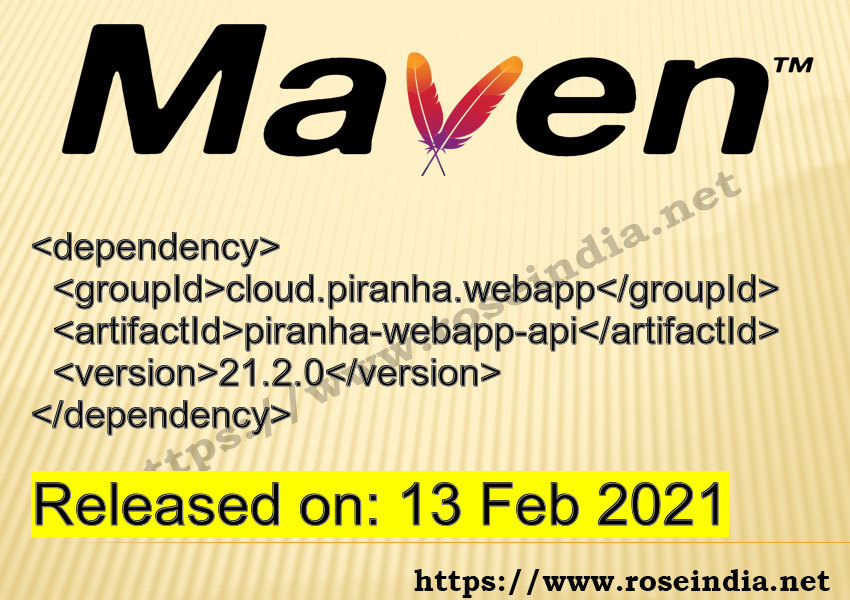 Maven Dependency release