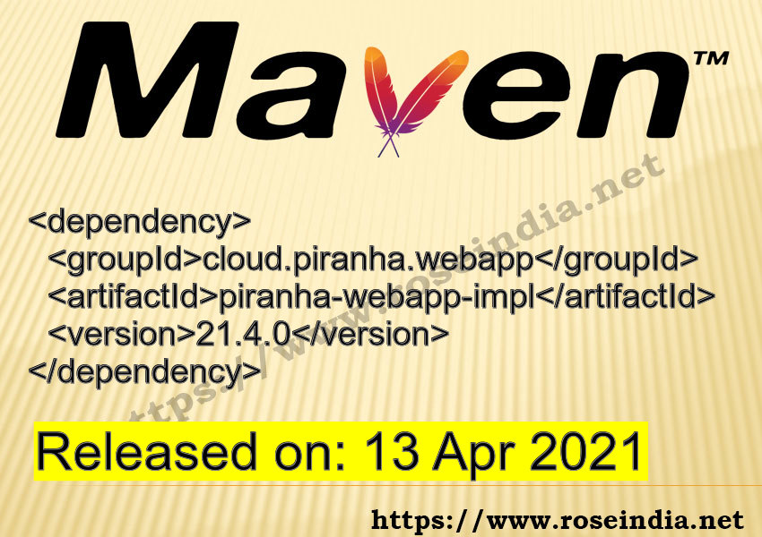 Maven Dependency release