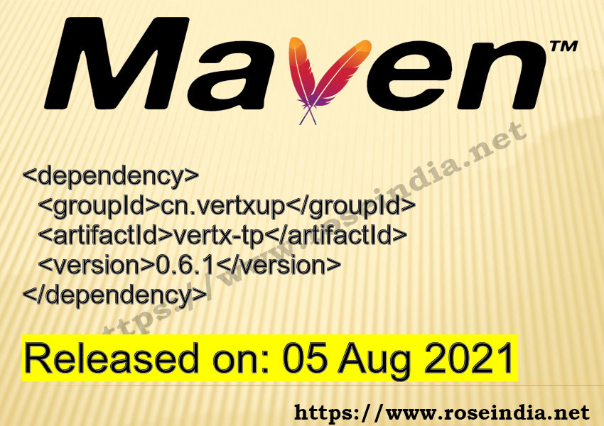 Maven Dependency release
