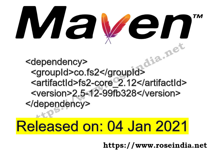 Maven Dependency release