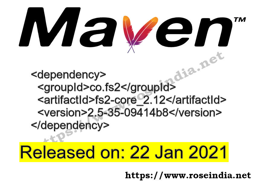 Maven Dependency release