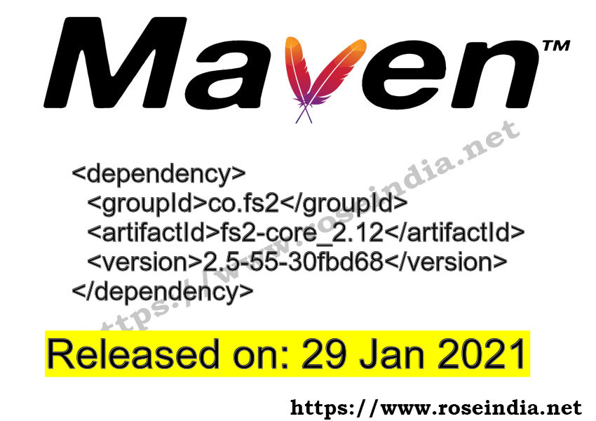 Maven Dependency release