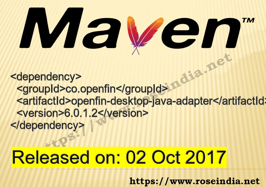 Maven Dependency release