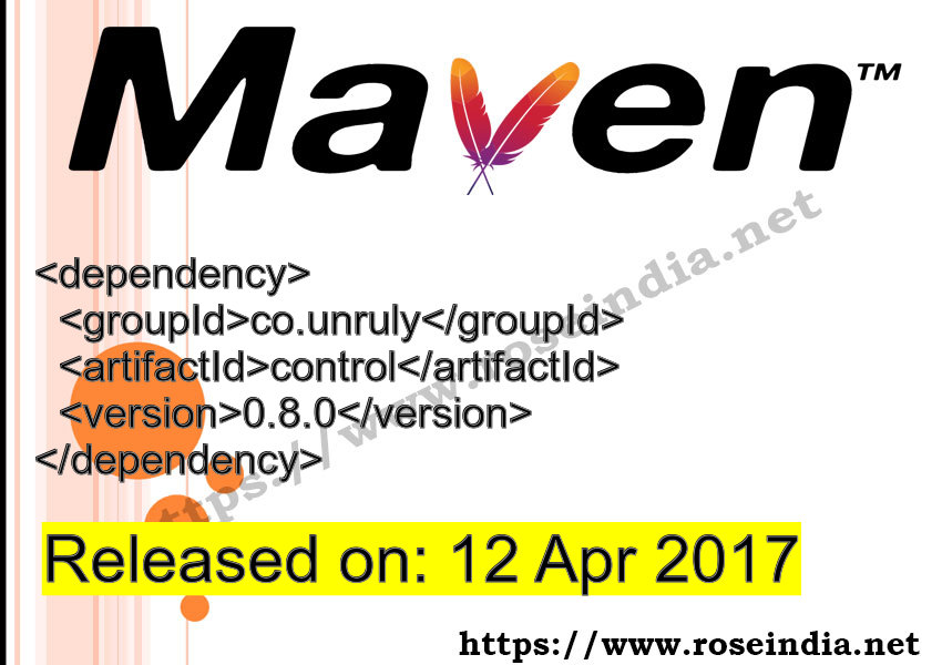 Maven Dependency release