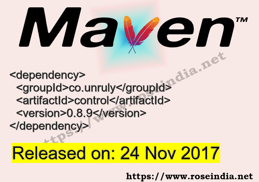 Maven Dependency release