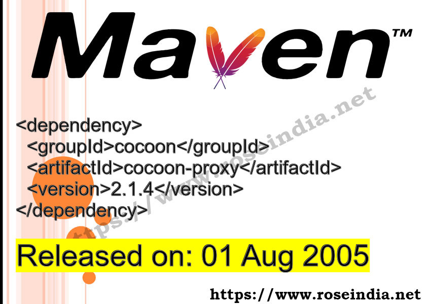 Maven Dependency release