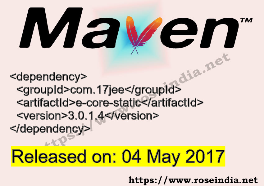 Maven Dependency release