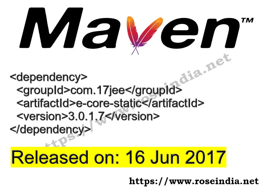 Maven Dependency release