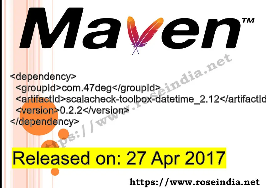 Maven Dependency release