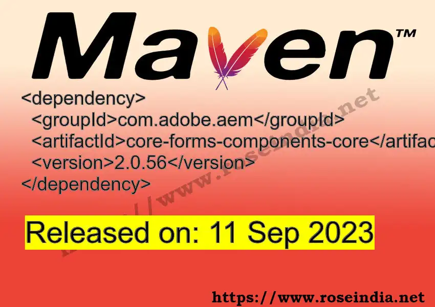 Maven dependency for GROUP_ID - ARTIFACT_ID version VERSION_ID is released. Learn to use ARTIFACT_ID version VERSION_ID in Maven based Java projects