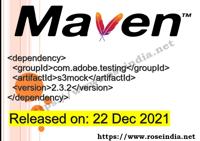 Maven Dependency release