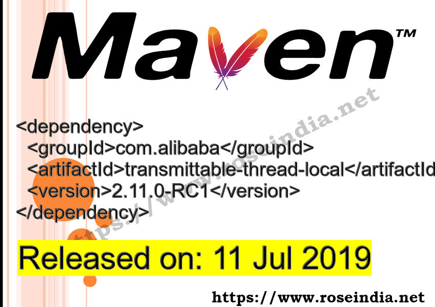 Maven Dependency release