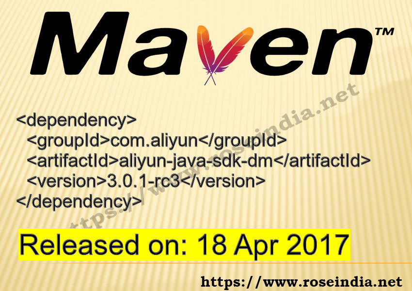 Maven Dependency release