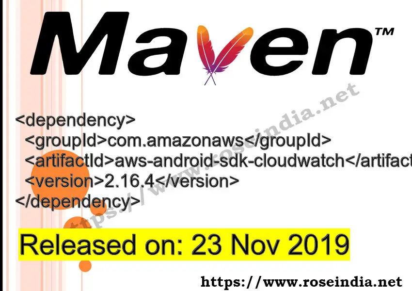 Maven Dependency release