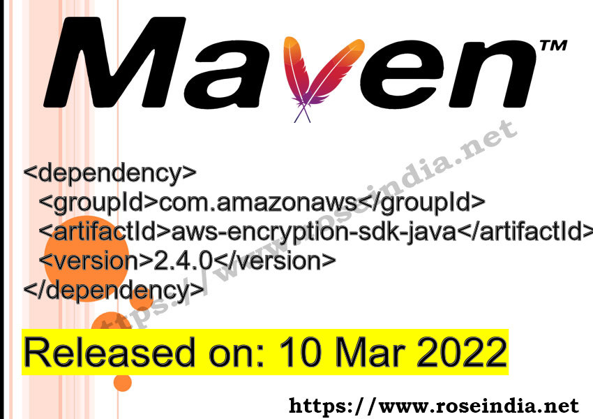 Maven Dependency release