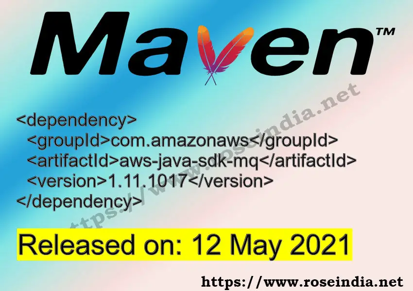 Maven Dependency release