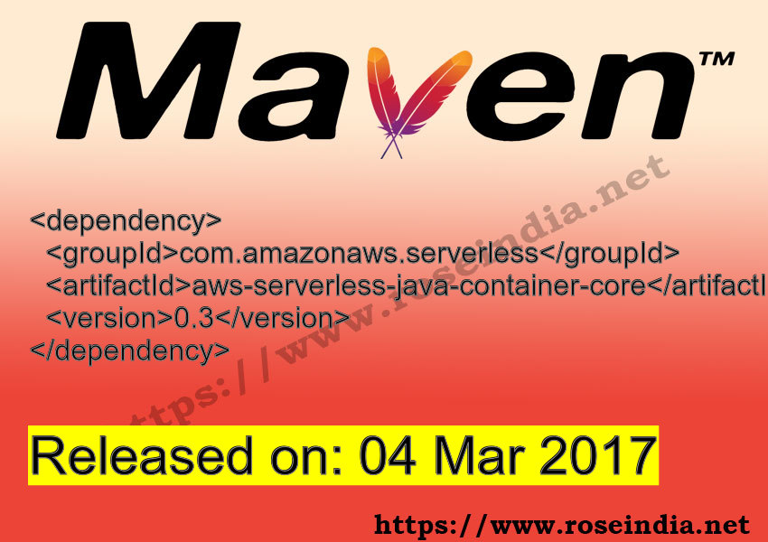 Maven Dependency release