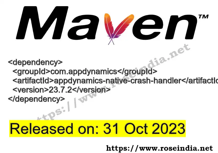 Maven dependency for GROUP_ID - ARTIFACT_ID version VERSION_ID is released. Learn to use ARTIFACT_ID version VERSION_ID in Maven based Java projects