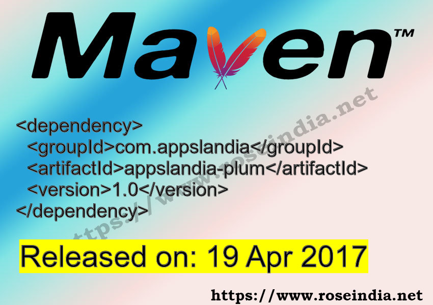Maven Dependency release