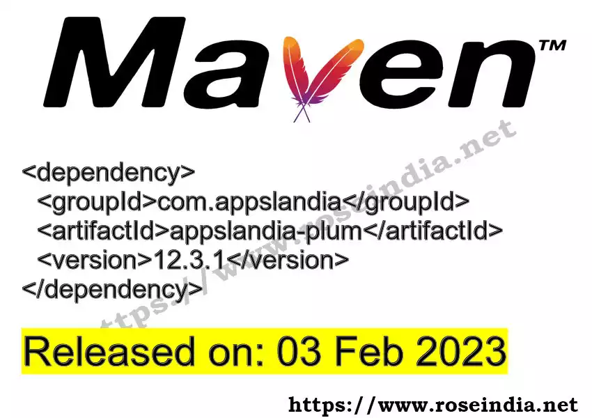 Maven dependency for  GROUP_ID - ARTIFACT_ID version VERSION_ID is released. Learn to use  ARTIFACT_ID version VERSION_ID in Maven based Java projects