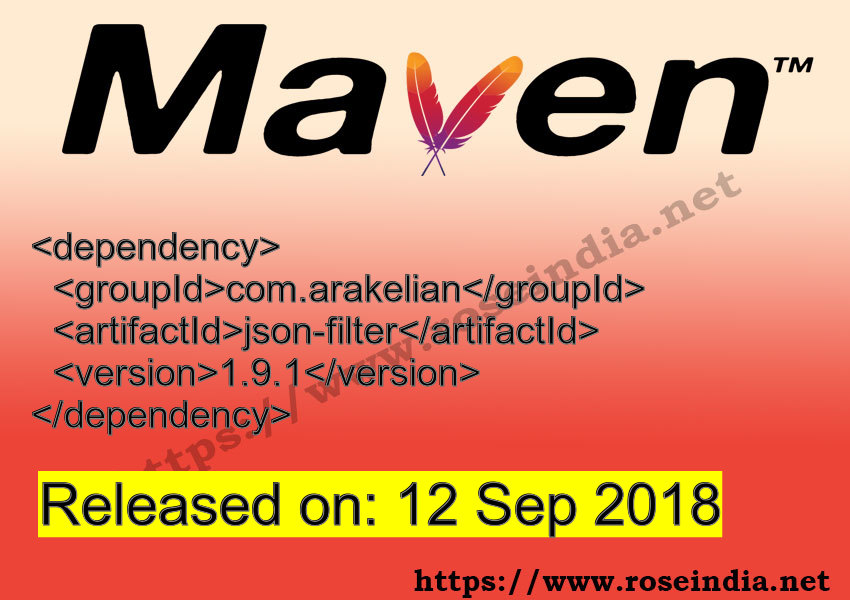 Maven Dependency release