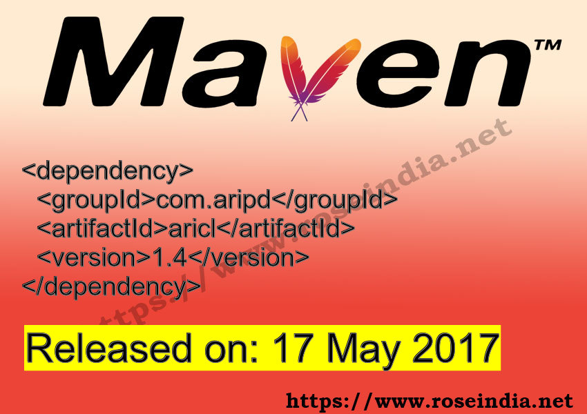 Maven Dependency release