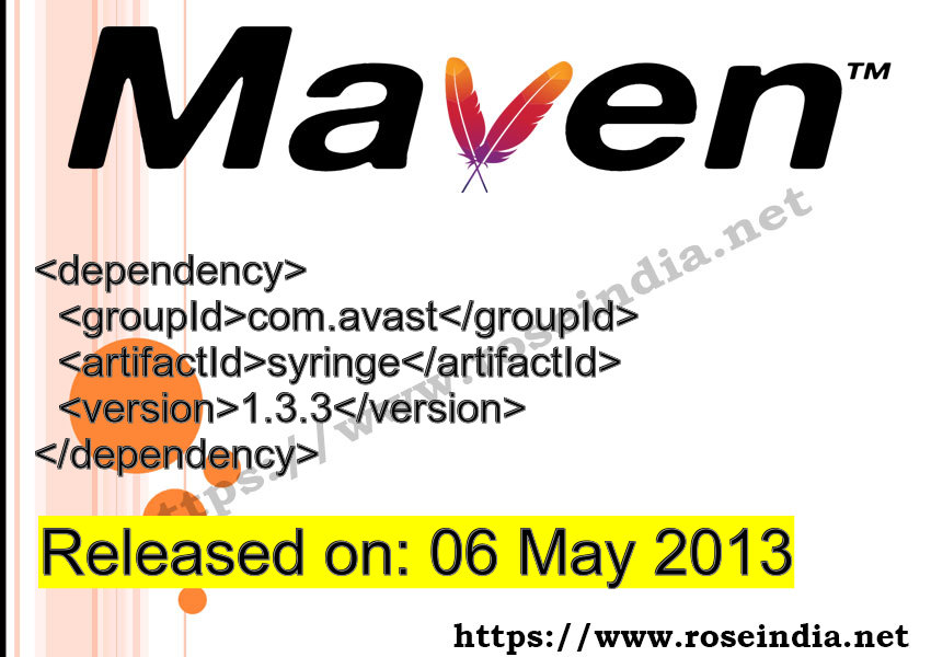 Maven Dependency release