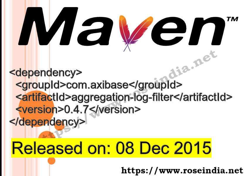 Maven Dependency release