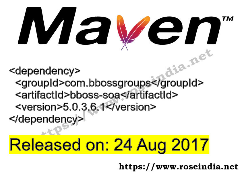 Maven Dependency release