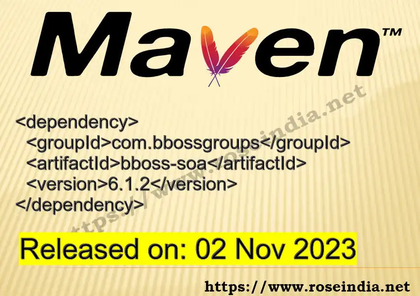 Maven dependency for GROUP_ID - ARTIFACT_ID version VERSION_ID is released. Learn to use ARTIFACT_ID version VERSION_ID in Maven based Java projects