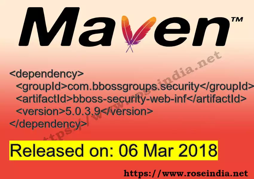 Maven dependency for GROUP_ID - ARTIFACT_ID version VERSION_ID is released. Learn to use ARTIFACT_ID version VERSION_ID in Maven based Java projects