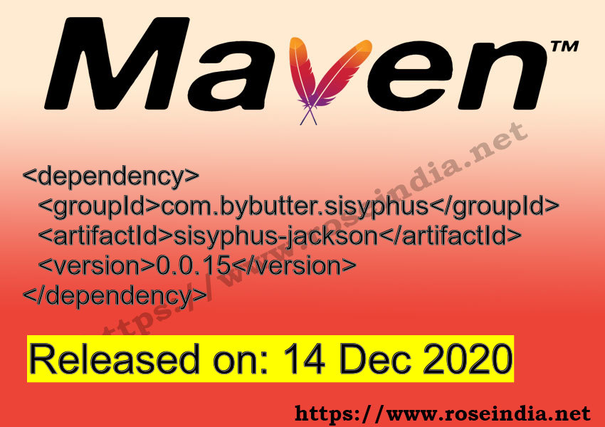 Maven Dependency release