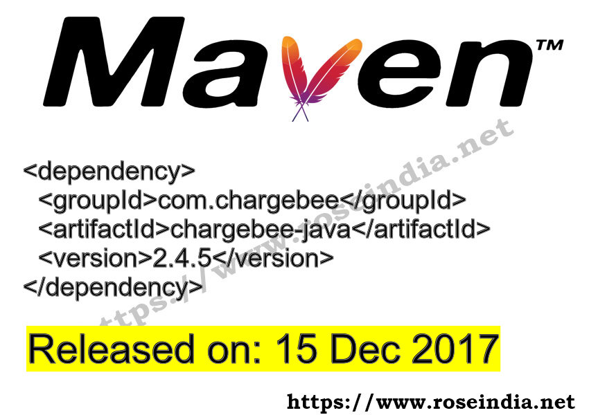 Maven Dependency release