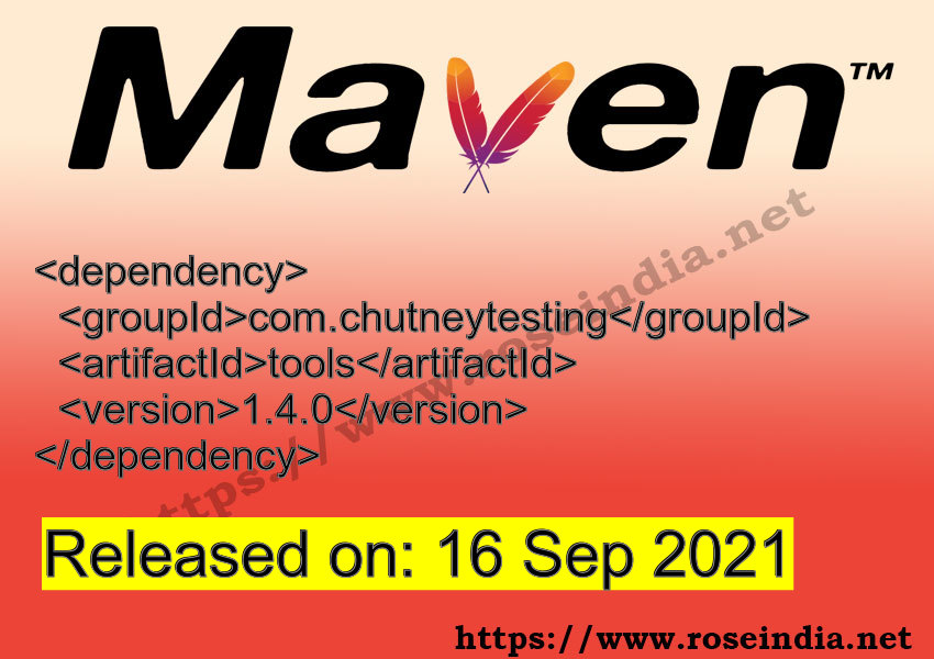 Maven Dependency release