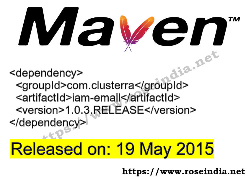 Maven Dependency release