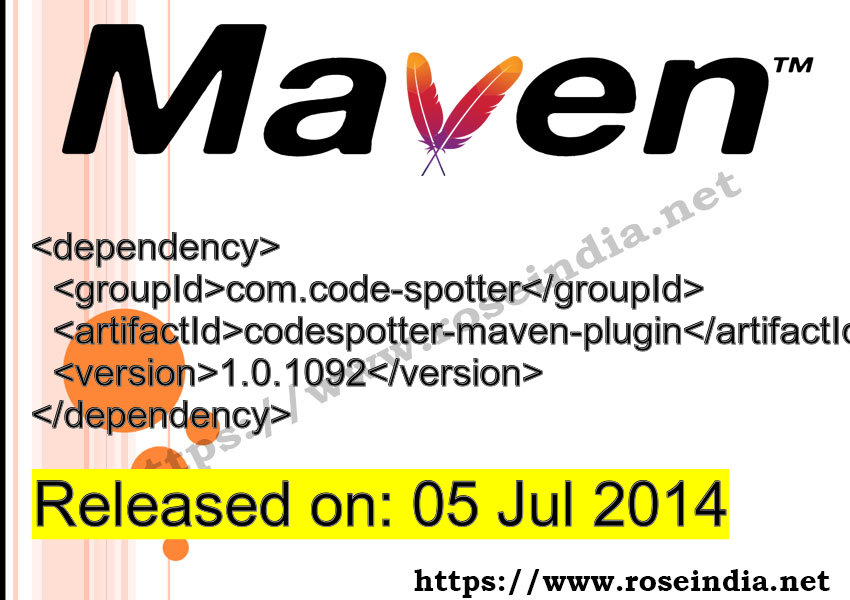 Maven Dependency release