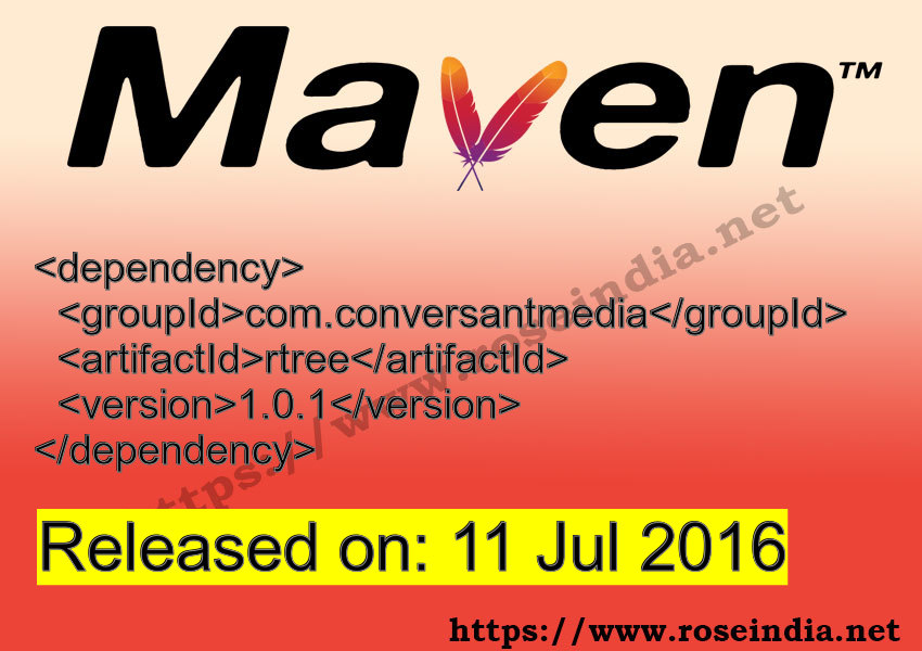 Maven Dependency release